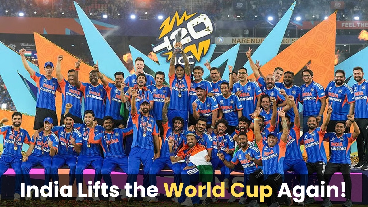 India ने  New Zealand को हराकर जीता टी20 वर्ल्ड कप 2026