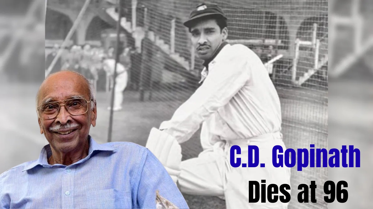 भारतीय क्रिकेट के दिग्गज Chingleput Doraiswamy Gopinath नहीं रहे
